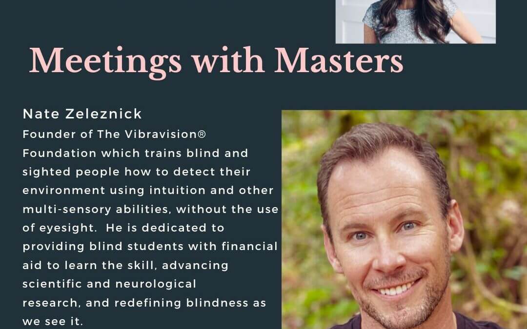 Meeting with Masters podcast announcement graphic